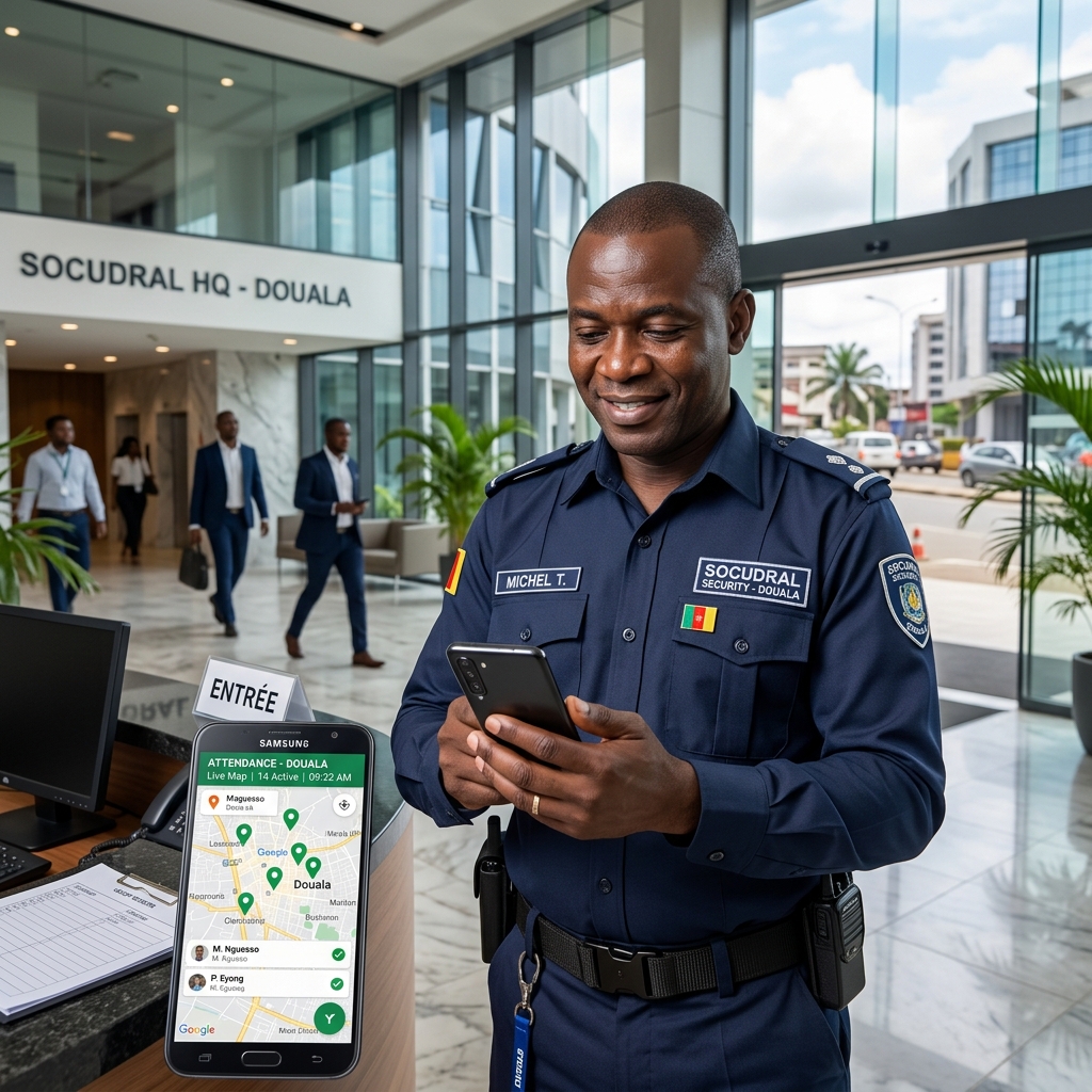 Agent de sécurité africain RHXtimes